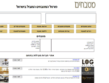 Tablet Screenshot of mitbachim.co.il